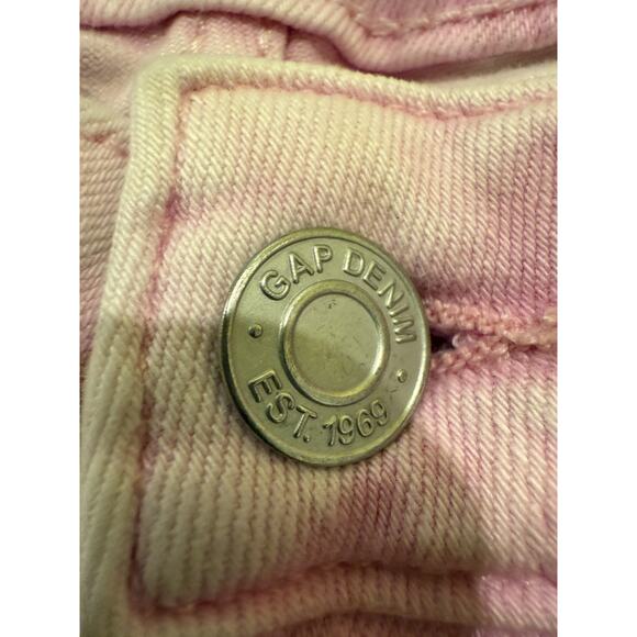 Gap Jeans Womens 4x27XL Pink Universal Legging High Rise Stretch Denim Pants - Picture 8 of 14